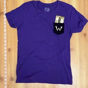 Champion Purple Short Sleeve Tee